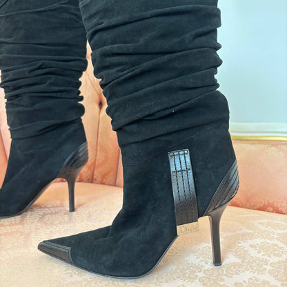 Dior boots vintage pointed heels