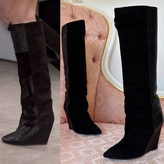 Isabel Marant boots FW2013 RUNWAY