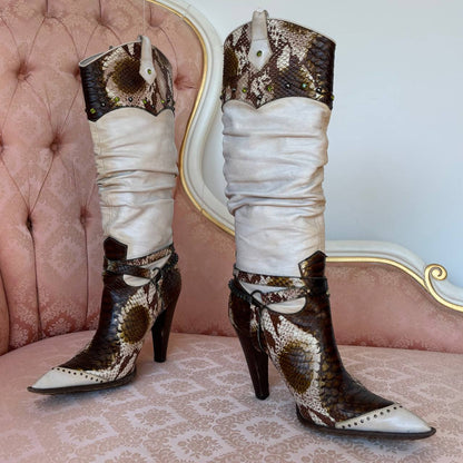 El Dantes cowboy boots stiletto