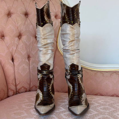 El Dantes cowboy boots stiletto