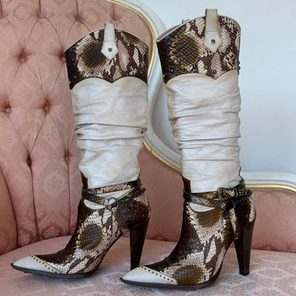 El Dantes cowboy boots stiletto