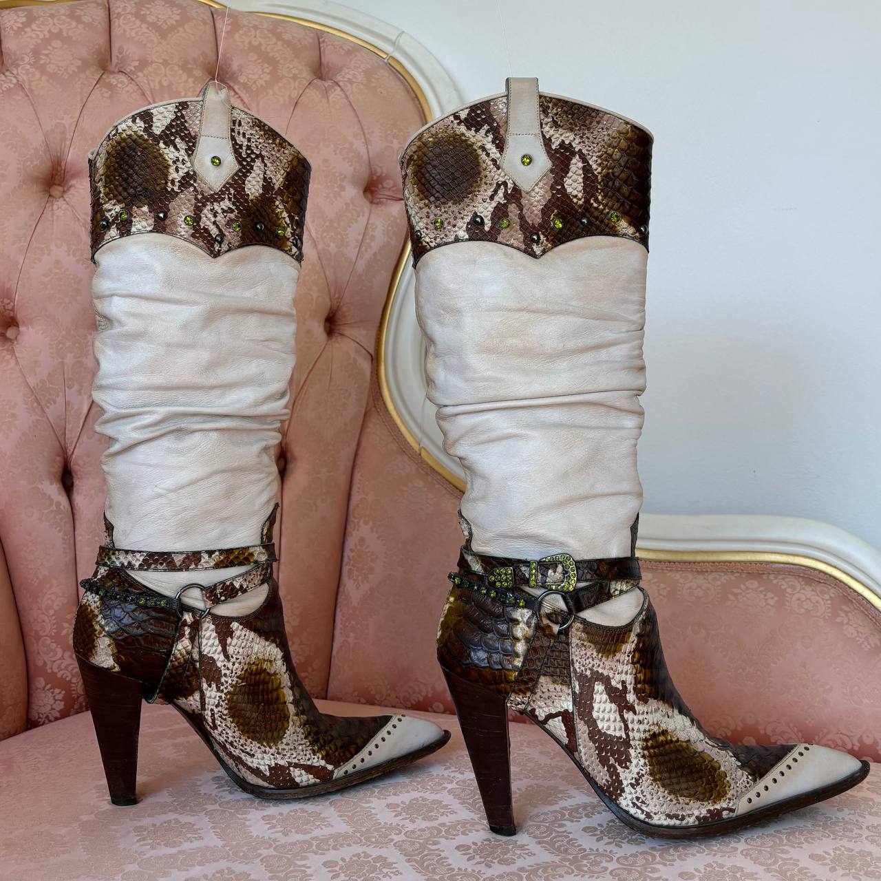 El Dantes cowboy boots stiletto