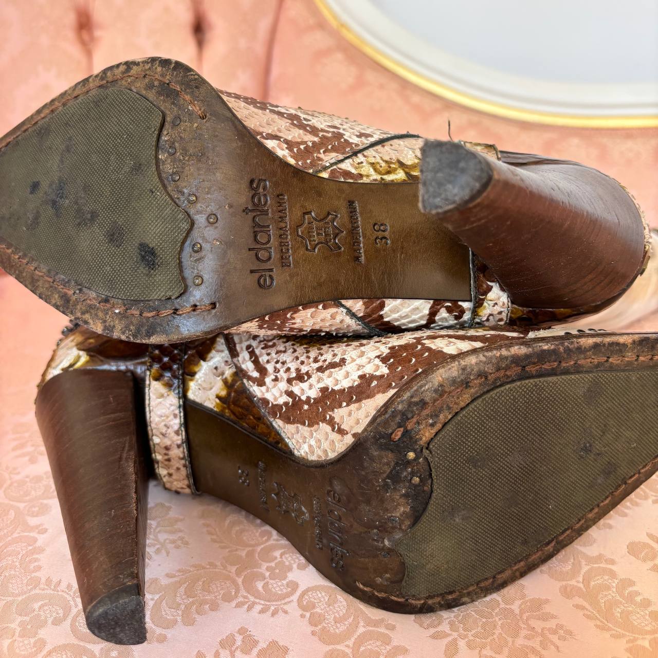 El Dantes cowboy boots stiletto