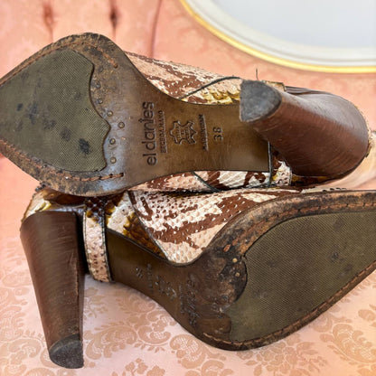 El Dantes cowboy boots stiletto