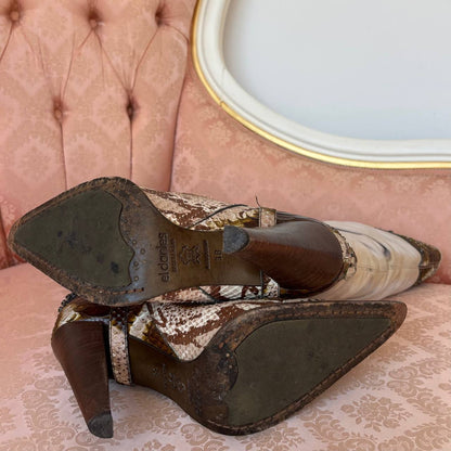 El Dantes cowboy boots stiletto