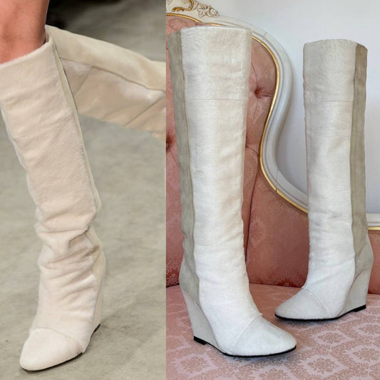 Isabel Marant boots FW2013 RUNWAY