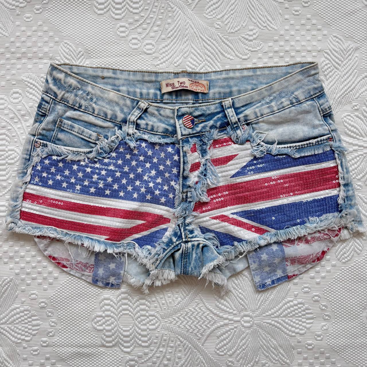 Miss Two microshorts denim shorts jeans
