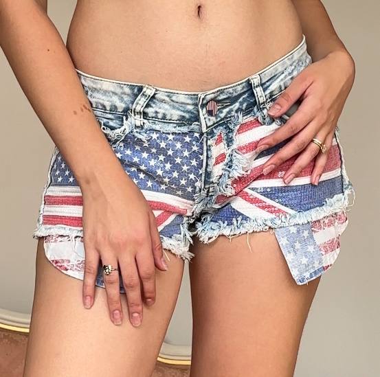Miss Two microshorts denim shorts jeans