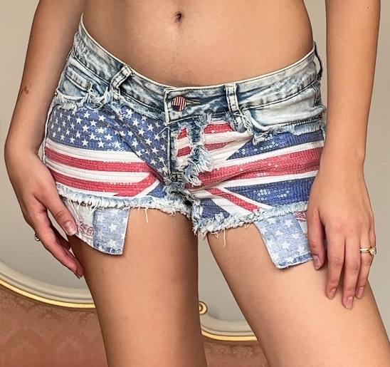 Miss Two microshorts denim shorts jeans