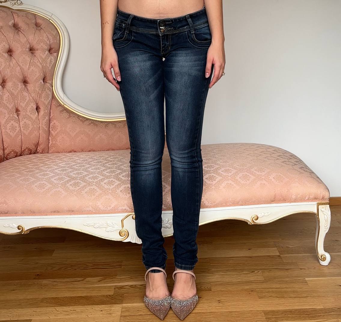 Vintage y2k skinny jeans low rise