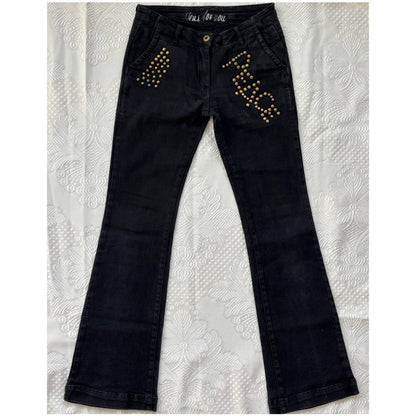 Vintage y2k flared jeans low rise
