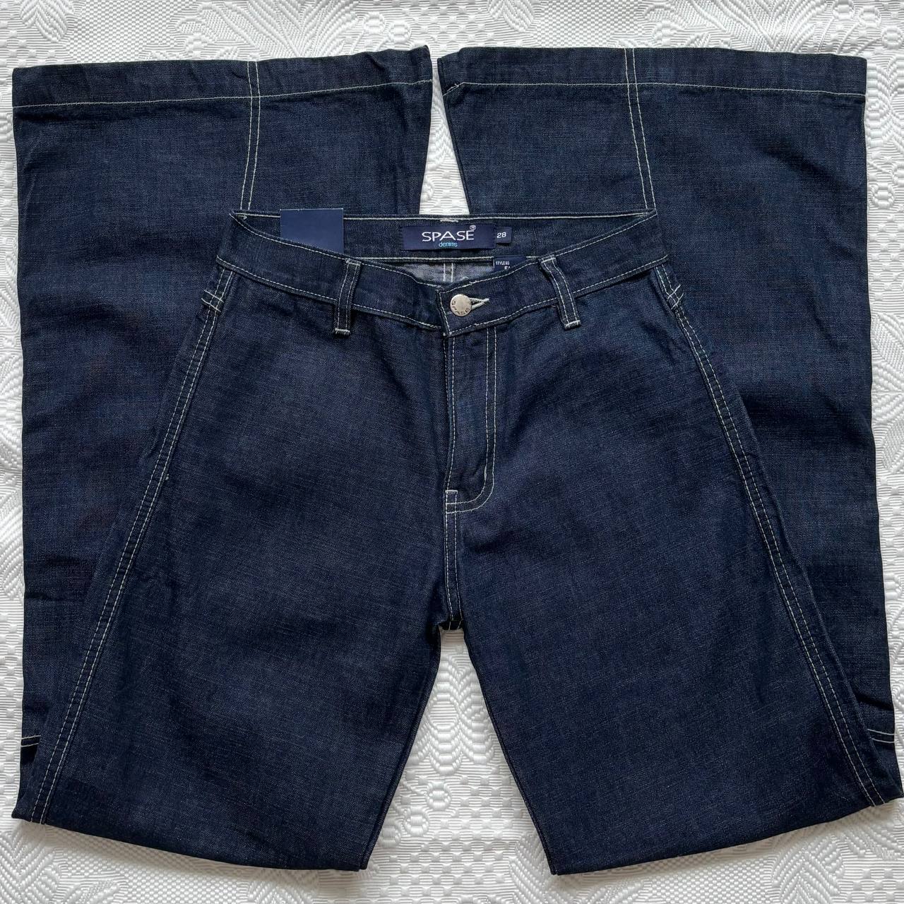 Space Denims flared jeans high rise