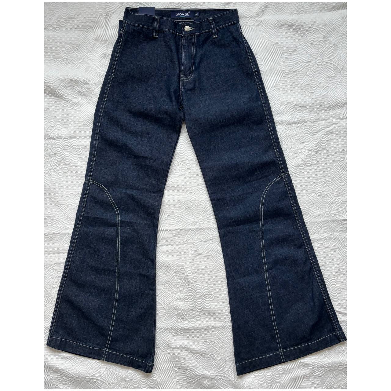 Space Denims flared jeans high rise