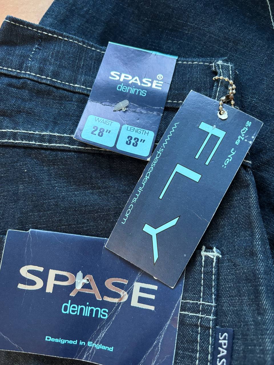 Space Denims flared jeans high rise