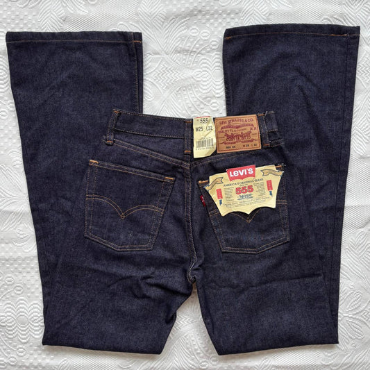Levi’s 555 flared jeans high rise