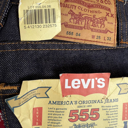Levi’s 555 flared jeans high rise