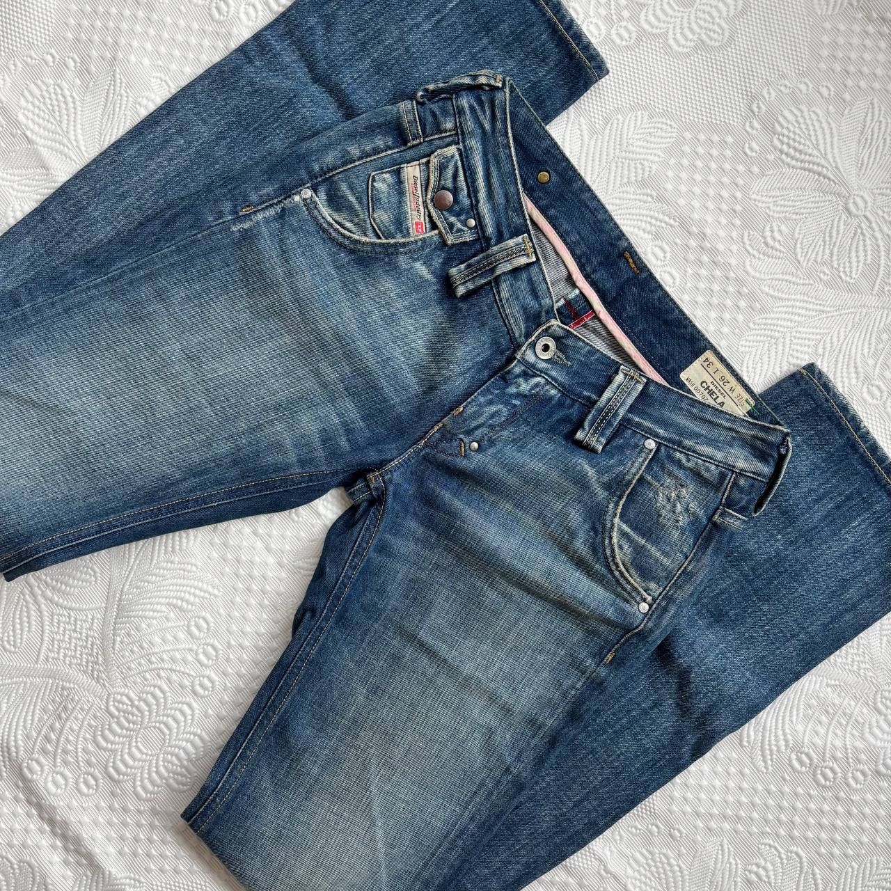 Diesel flared jeans low rise