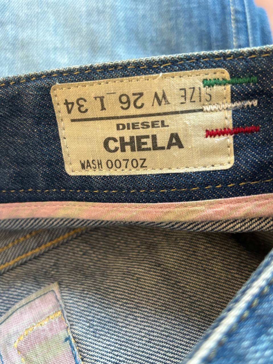 Diesel flared jeans low rise