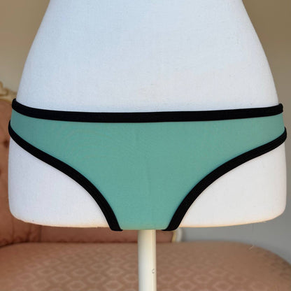 Triangl bikini swimsuit set mint blue