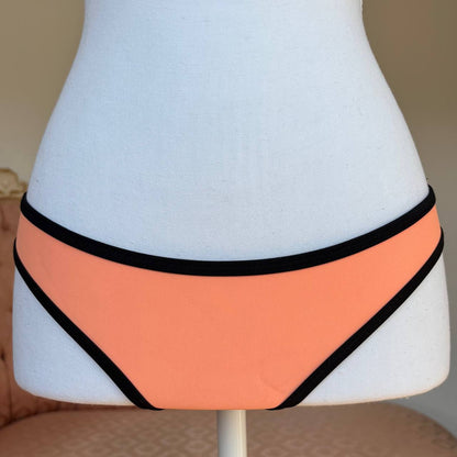 Triangl bikini swimsuit set orange