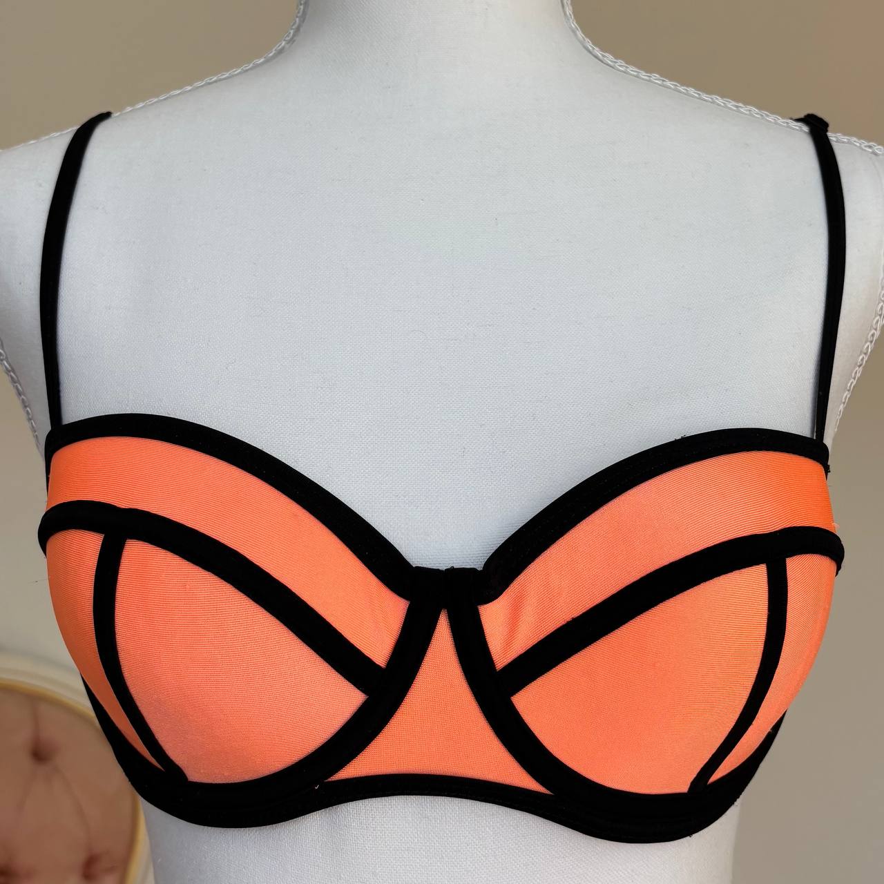 Triangl bikini swimsuit set orange