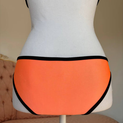 Triangl bikini swimsuit set orange