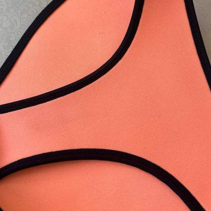 Triangl bikini swimsuit set orange