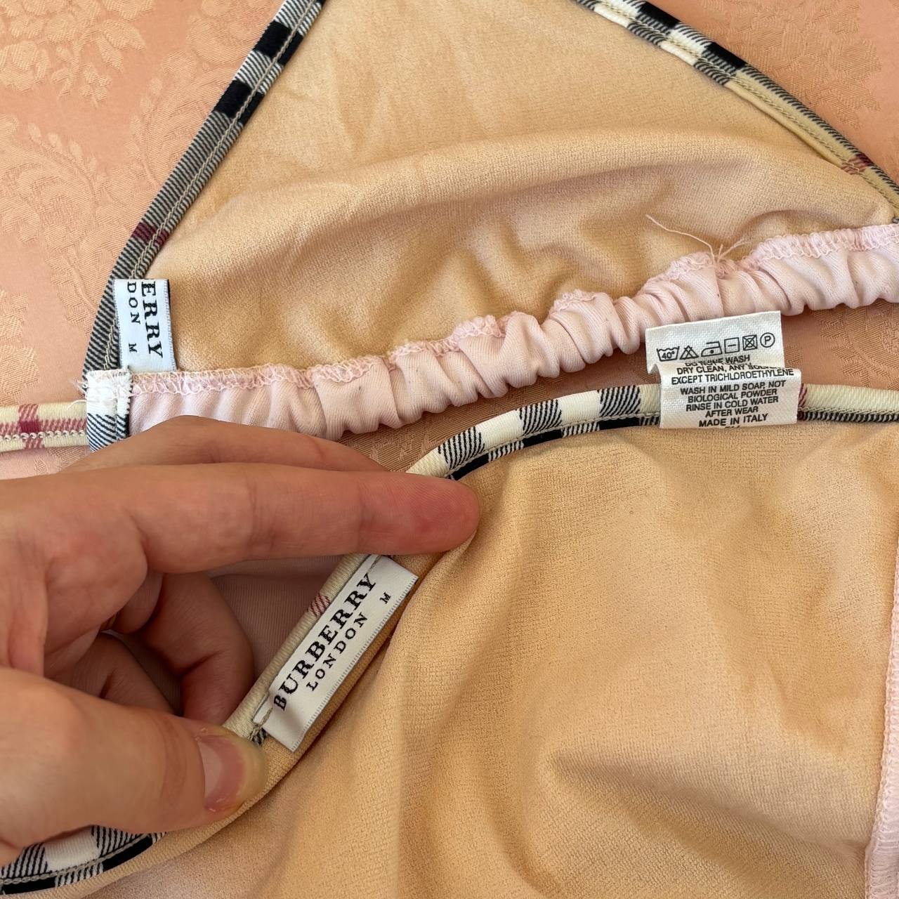 Burberry bikini swimsuit set