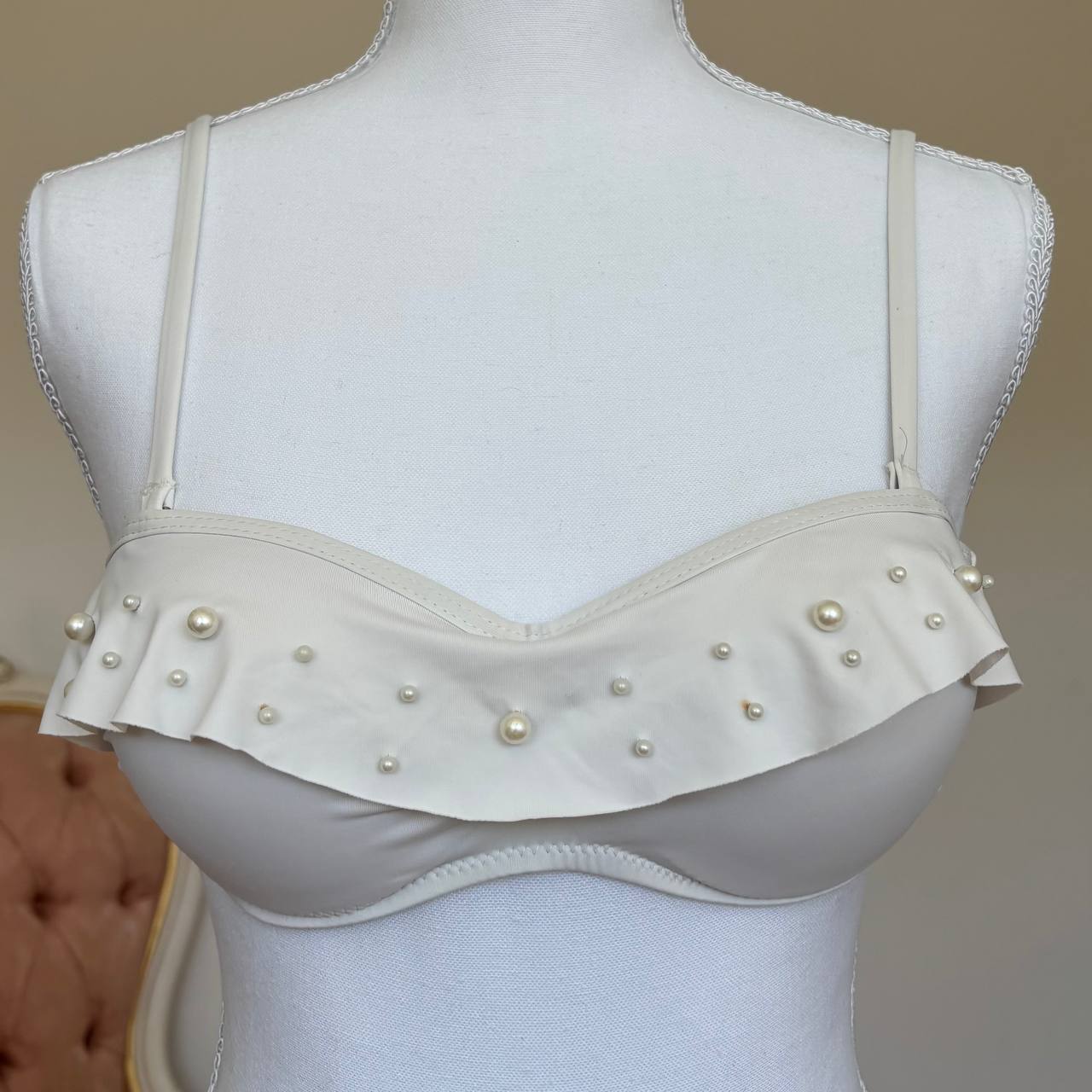 Vintage balconette bikini swimsuit