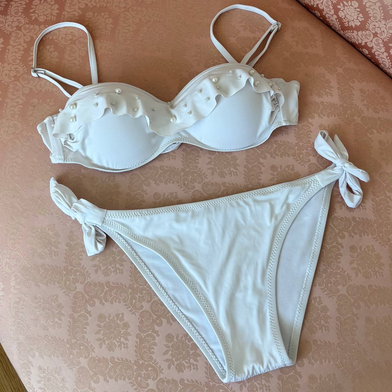 Vintage balconette bikini swimsuit