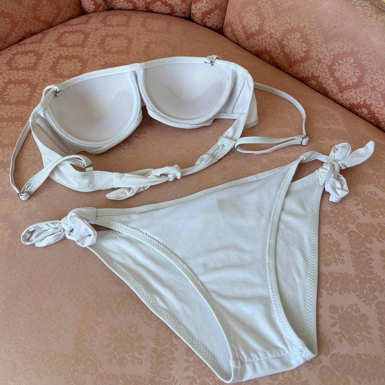 Vintage balconette bikini swimsuit