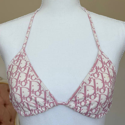Dior triangle bikini swimsuit set