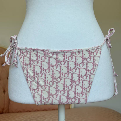 Dior triangle bikini swimsuit set