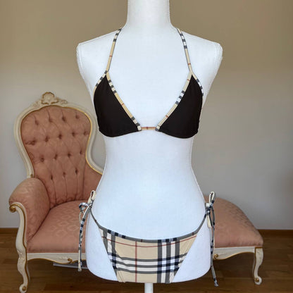 Burberry bikini swimsuit set