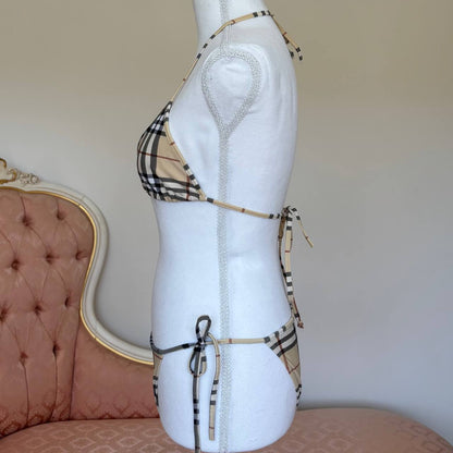 Burberry bikini swimsuit set