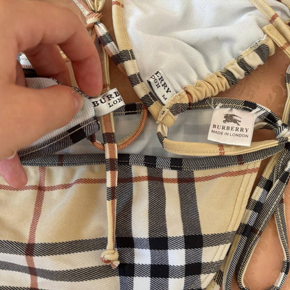 Burberry bikini swimsuit set