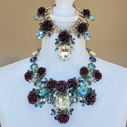 Dolce Gabbana set bracelet and necklace golden