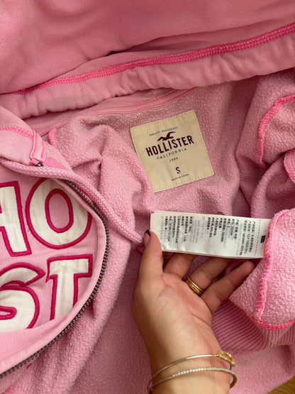 Hollister hoodie zipper top