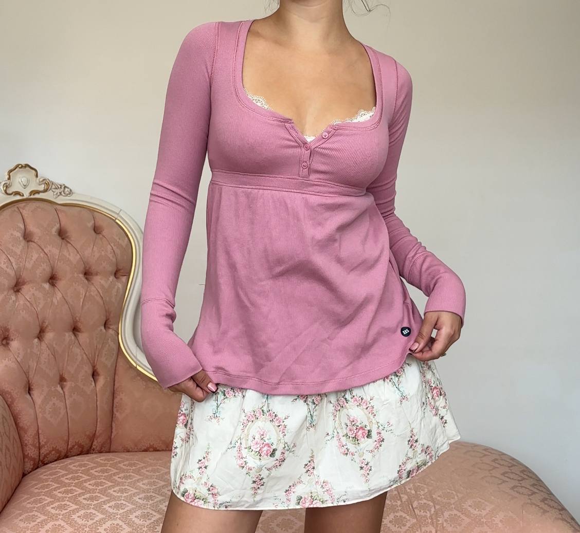 Hollister babydoll jumper sweater