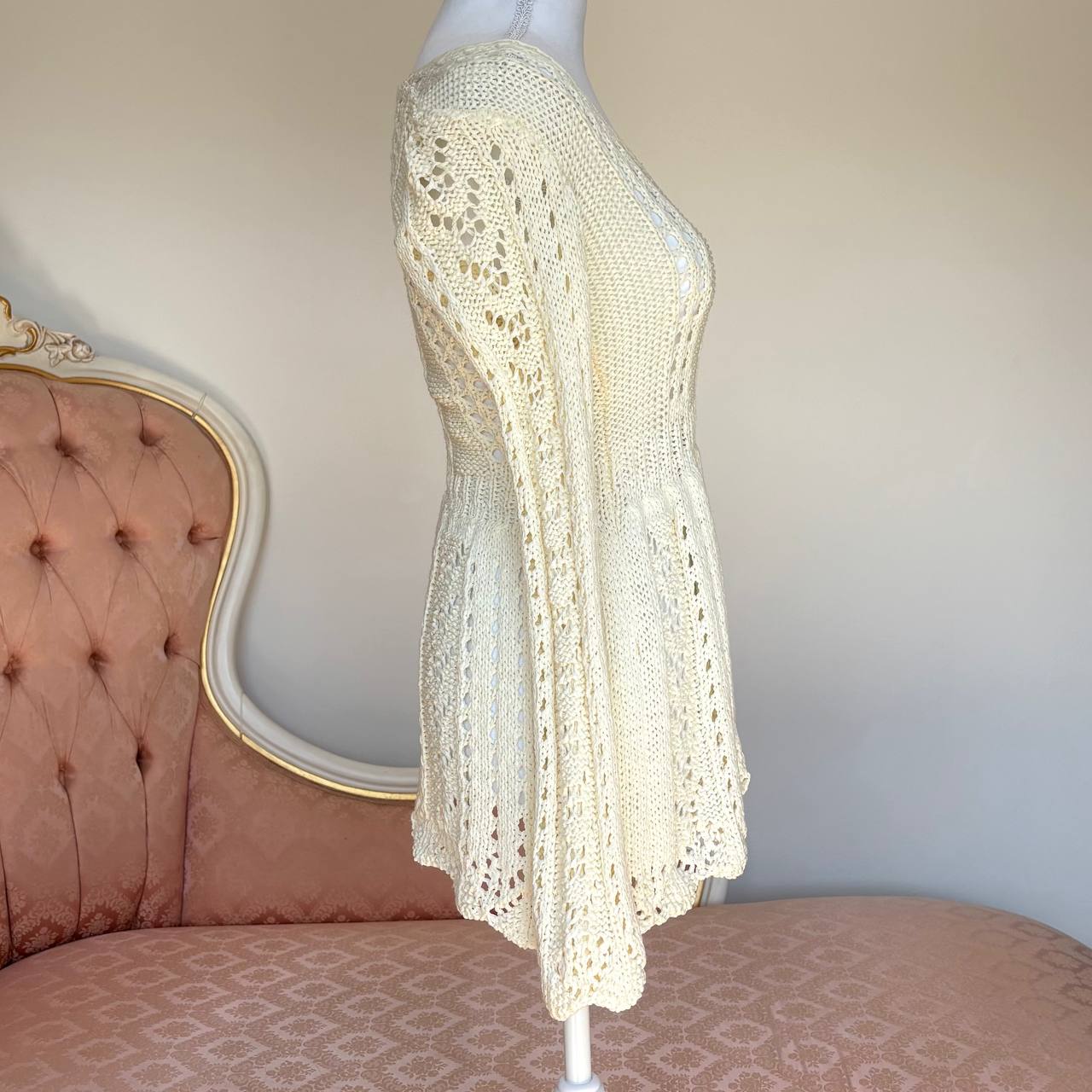 Vintage top babydoll tunique coquette