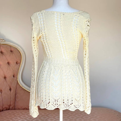 Vintage top babydoll tunique coquette