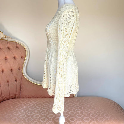 Vintage top babydoll tunique coquette