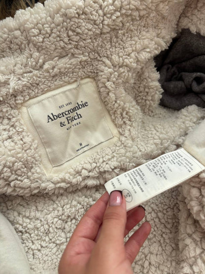 Abercrombie and Fitch hoodie with fur hood