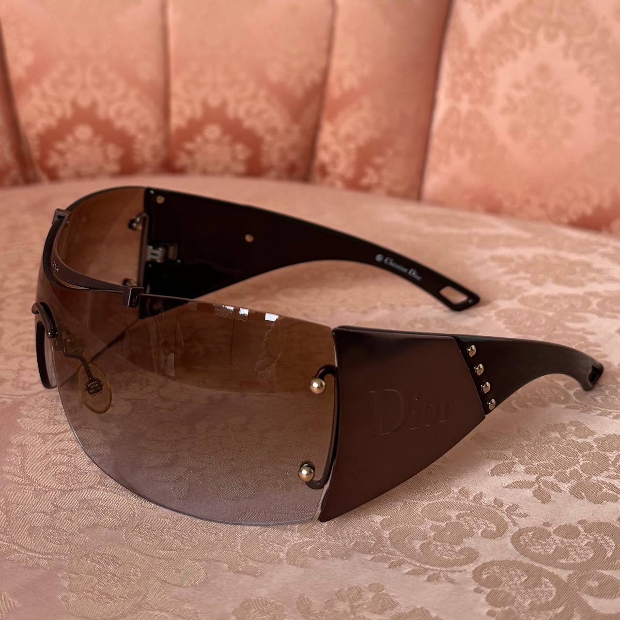 Dior Diorito 2 shield wraparound sunglasses