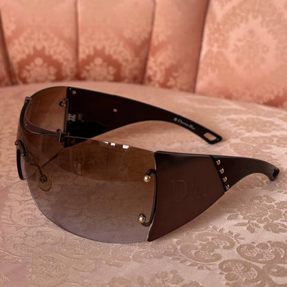 Dior Diorito 2 shield wraparound sunglasses