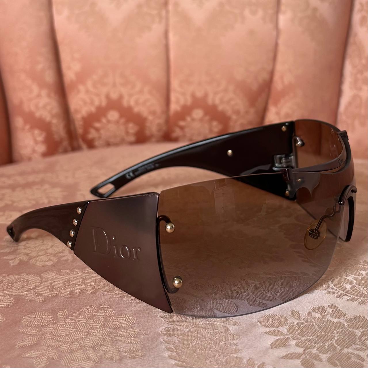 Dior Diorito 2 shield wraparound sunglasses