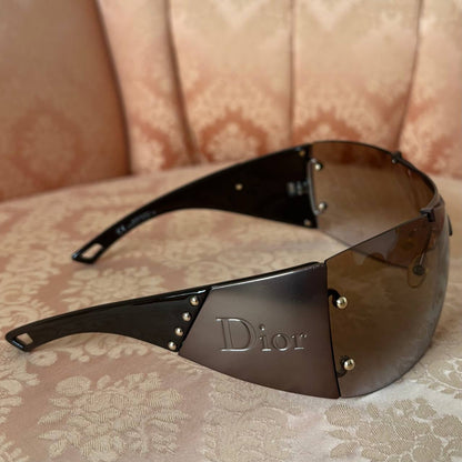Dior Diorito 2 shield wraparound sunglasses