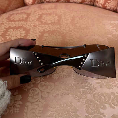 Dior Diorito 2 shield wraparound sunglasses