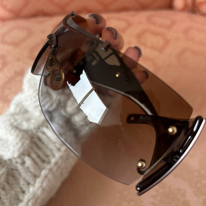 Dior Diorito 2 shield wraparound sunglasses