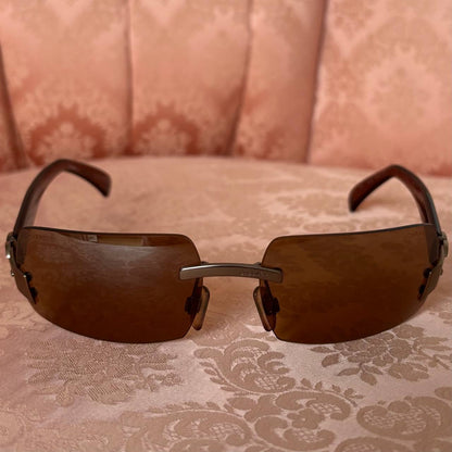 Chanel sunglasses vintage rimless